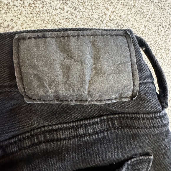 Pacsun Women’s Skinny Black Distressed Jeans Sz Waist 29 Length 30 - Picture 10 of 12